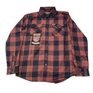NWT DIXXON Flannel Shirt Mens S Plaid Four Corners Motorcycle Rally Durango 2024
